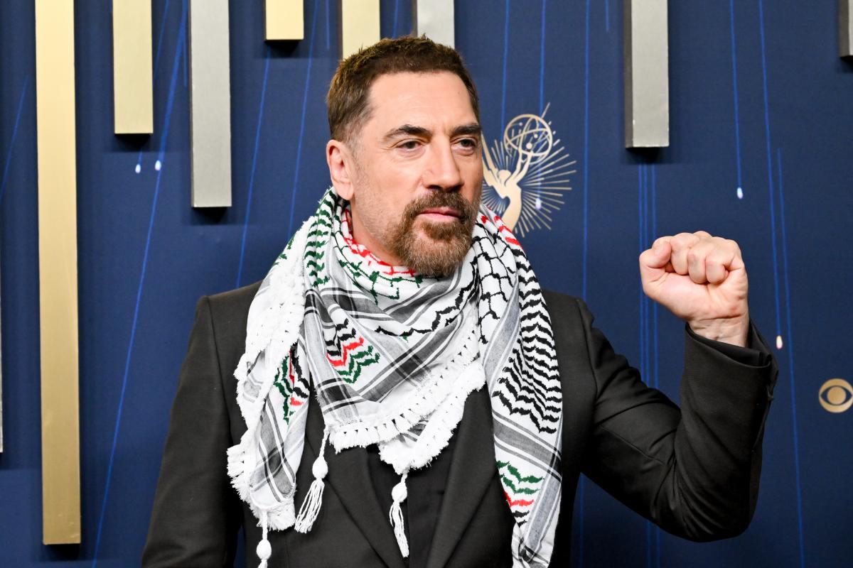 El actor Javier Bardem, en los Premios Emmy, el pasado 14 de septiembre.