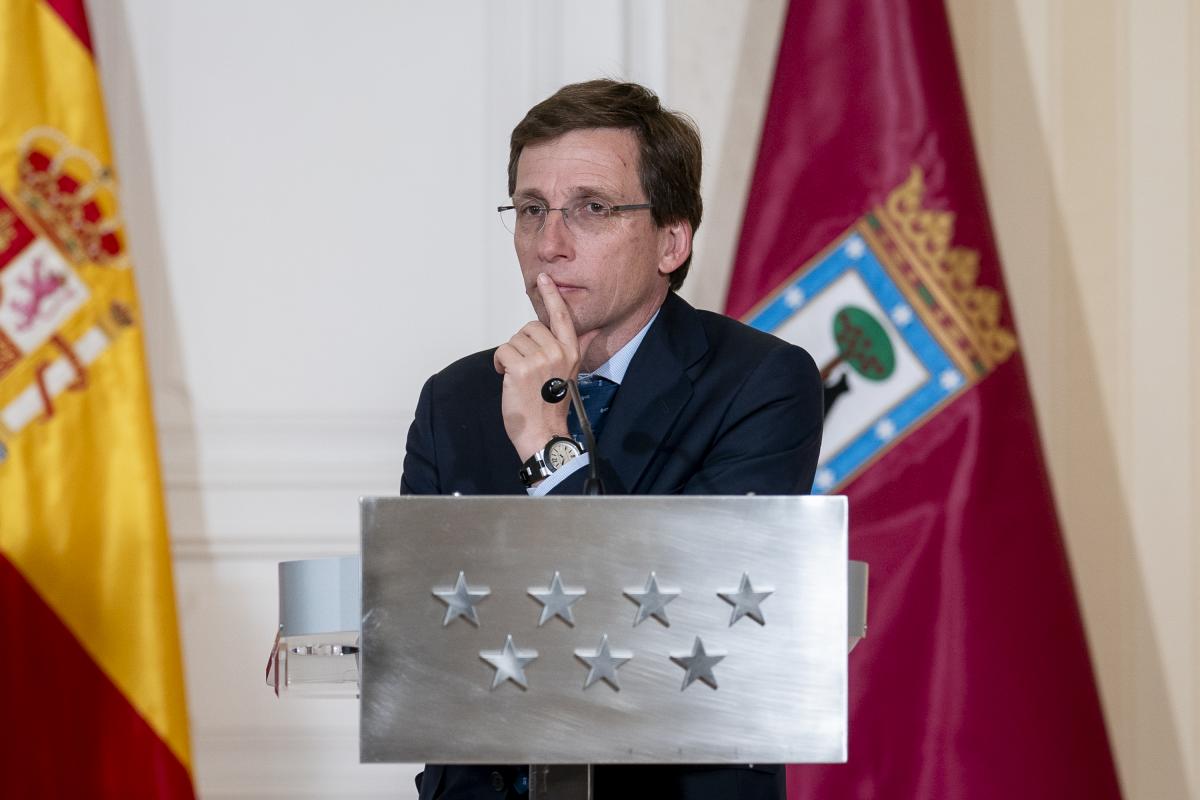 El alcalde madrileño, José Luis Martínez Almeida, en una imagen de archivo.