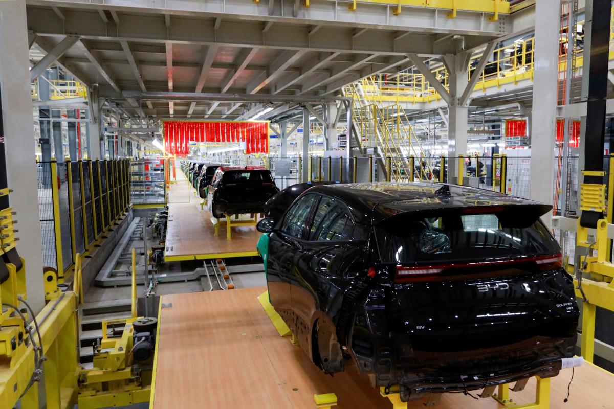 Factoría de BYD en Brasil