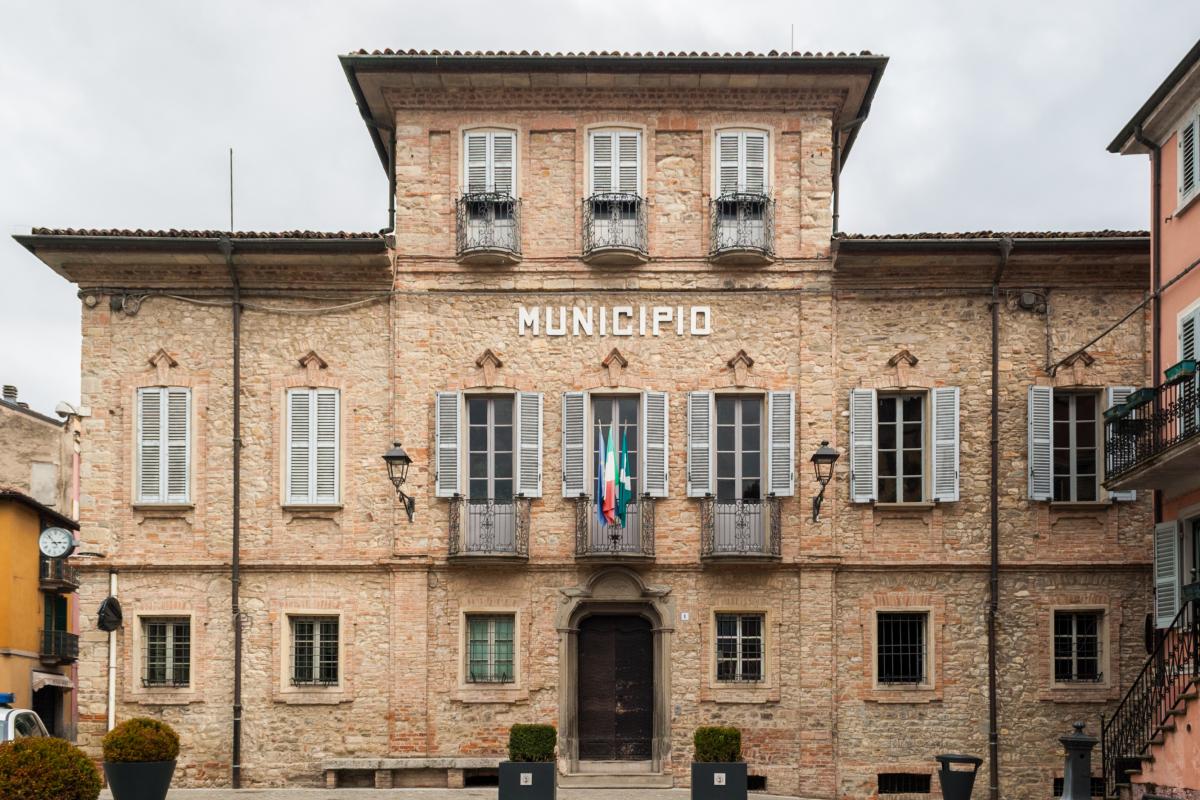 El Ayuntamiento de Varzi (Italia)