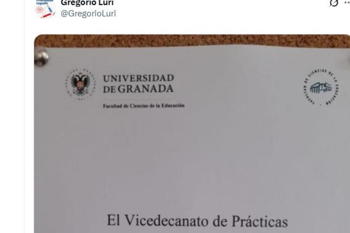 El cartel viral de la Universidad de Granada