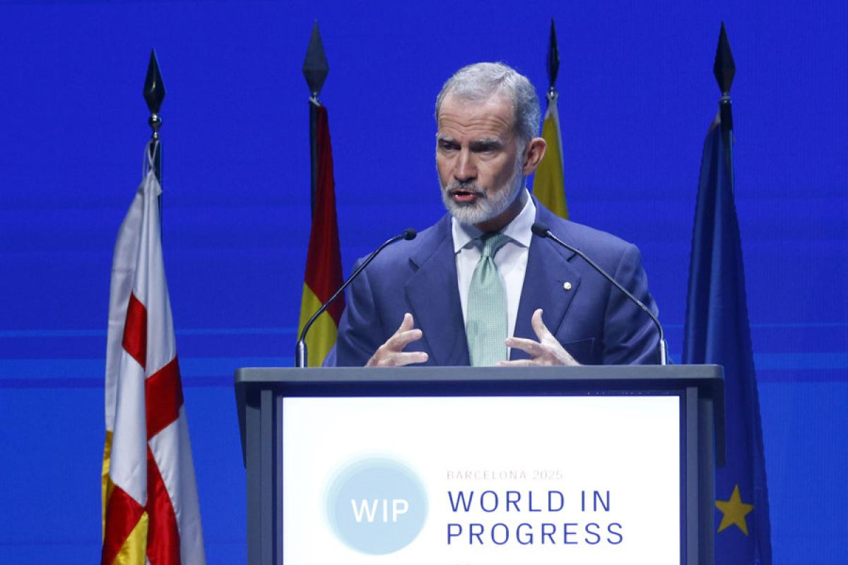 Intervención de Felipe VI en el foro 'World In Progress' de PRISA