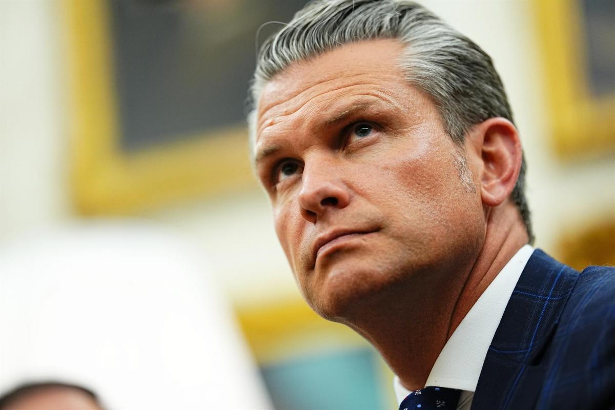 El secretario de Defensa de Estados Unidos, Pete Hegseth