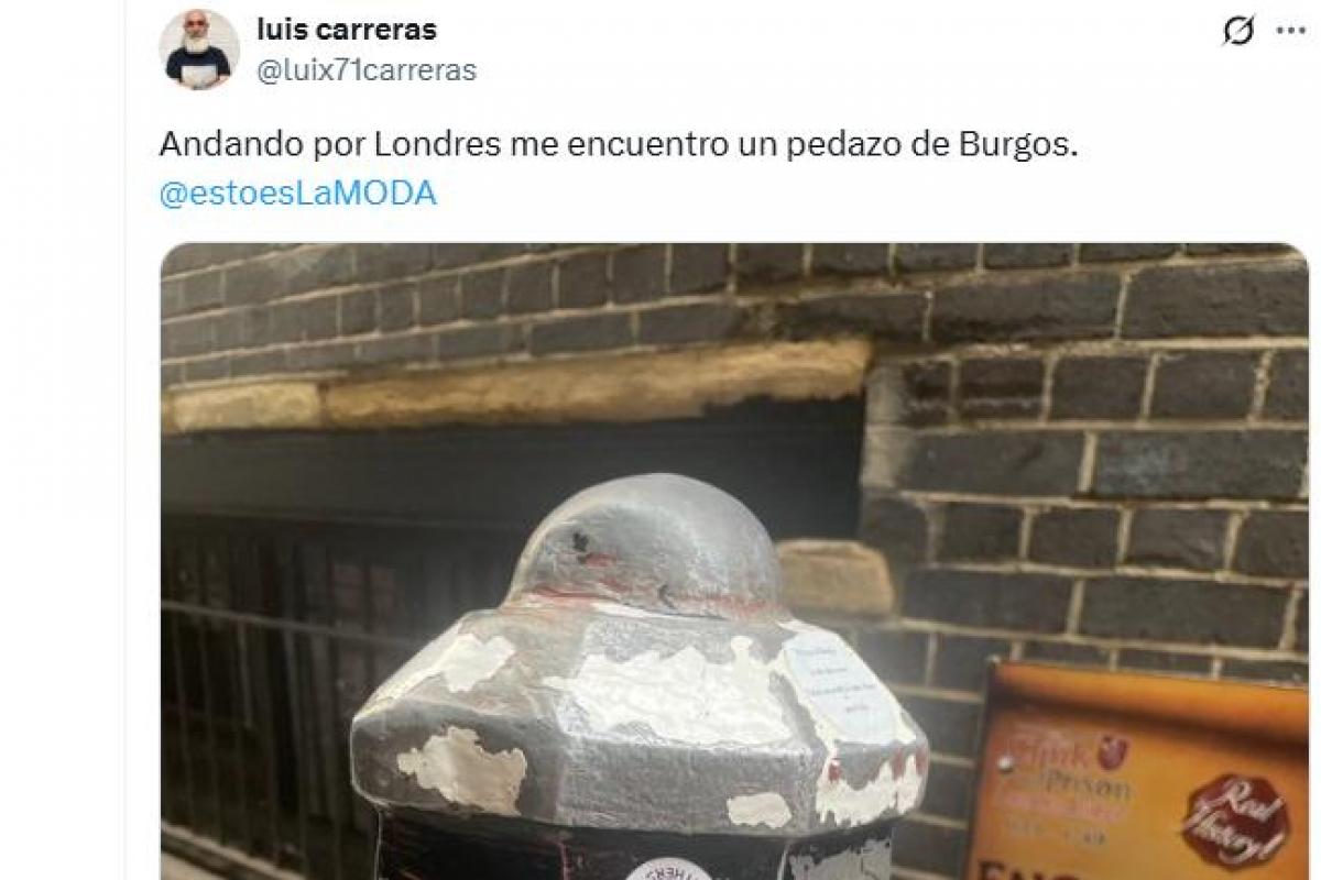 La pegatina de La Moda vista en Londres