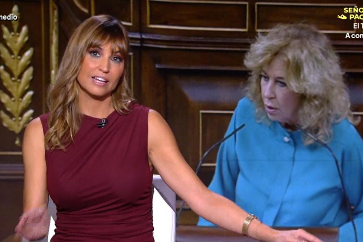 Sandra Sabatés responde a la diputada de Vox Rocío Aguirre desde 'El Intermedio0.