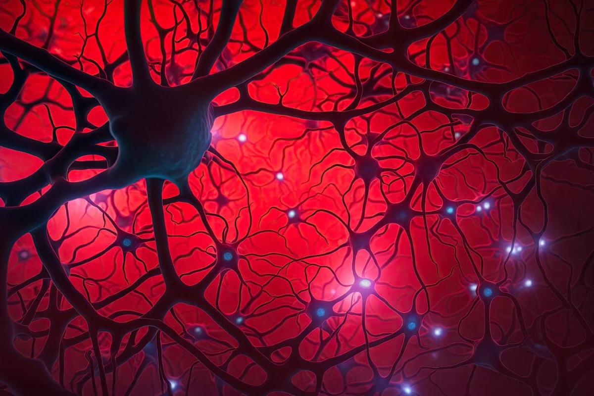 Representación en 3D de una enfermedad que afecta a las neruronas