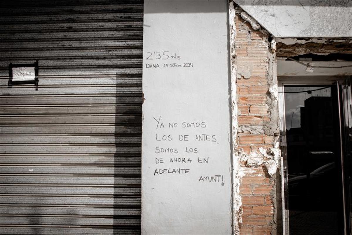 Una imagen de Paiporta un año después.