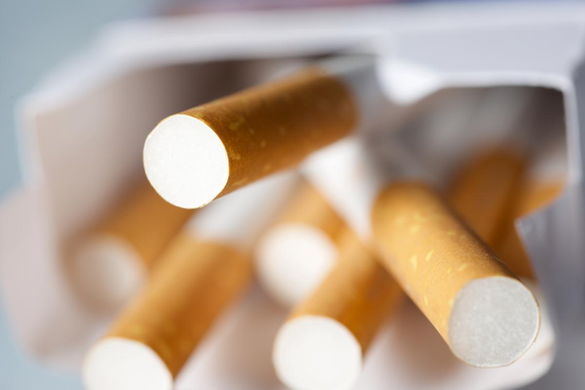 Imagen de archivo de una cajetilla de cigarrillos.