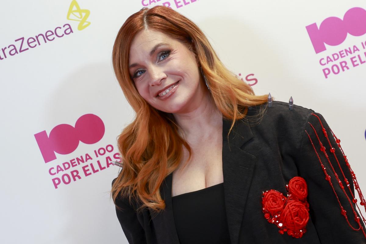 Leire Martínez, en los premios Cadena 100 en Madrid este octubre