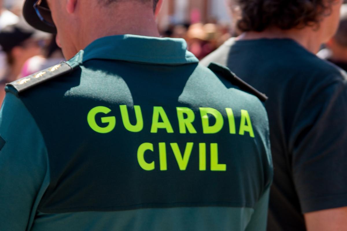 Un agente de la Guardia Civil.