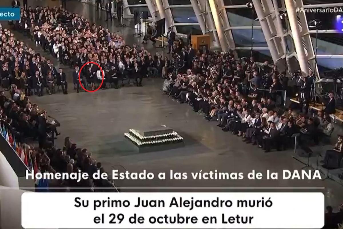 El aplauso de la reina Letizia durante el funeral de Estado pro las víctimas de la DANA.