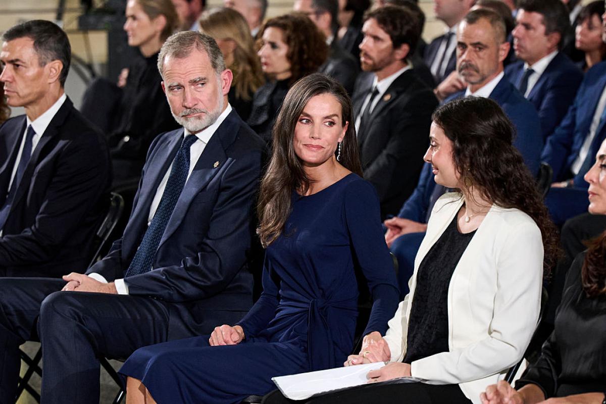 Felipe VI y Letizia, en el homenaje a las víctimas de la DANA