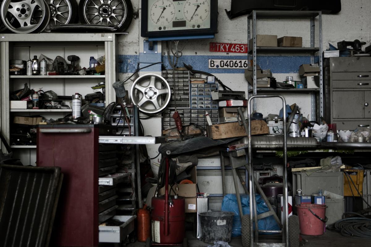 Interior de un taller