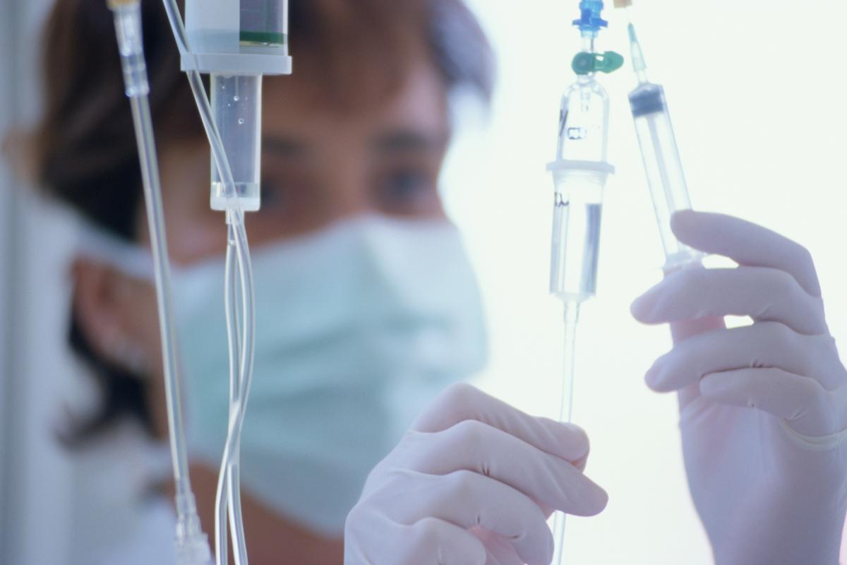 Una enfermera trabajando, en una imagen de archivo