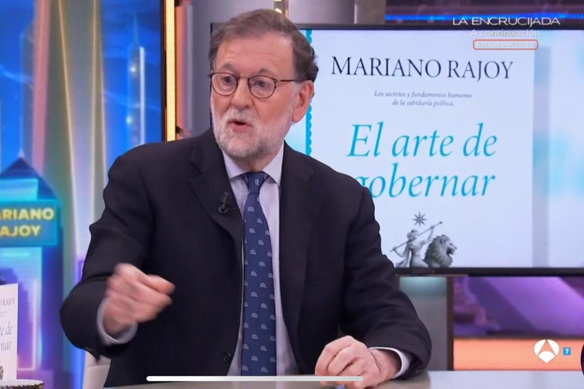 Mariano Rajoy durante una entrevista en 'El Hormiguero'