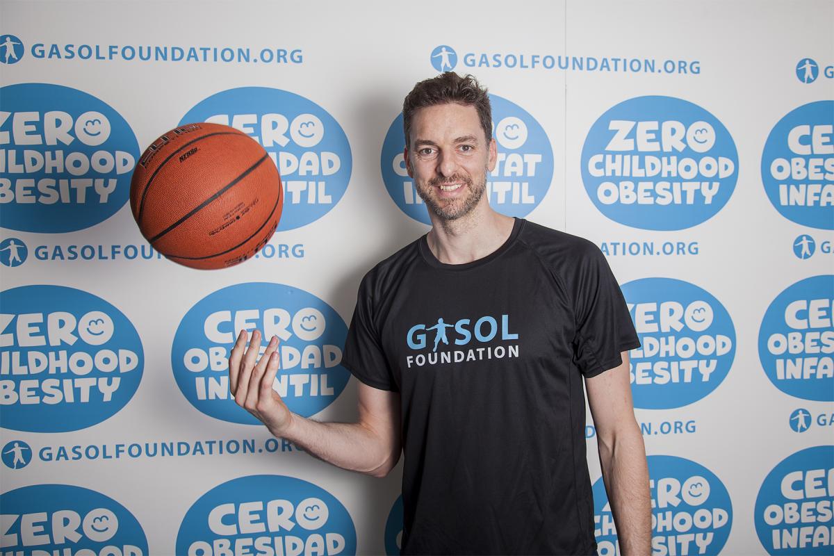 Pau Gasol, fundador de la Gasol Foundation junto a su hermano Marc.