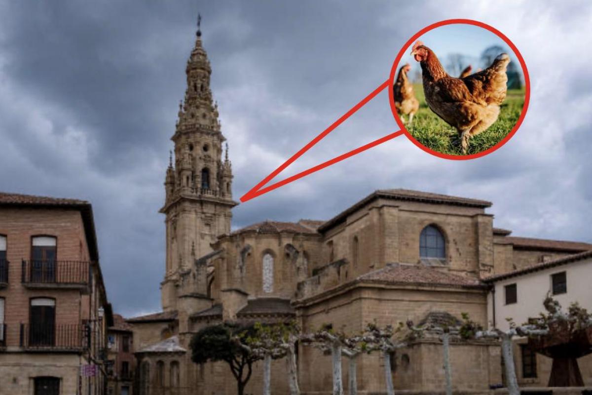 Catedral del Salvador de Santo Domingo de la Calzada y el gallinero de su interior