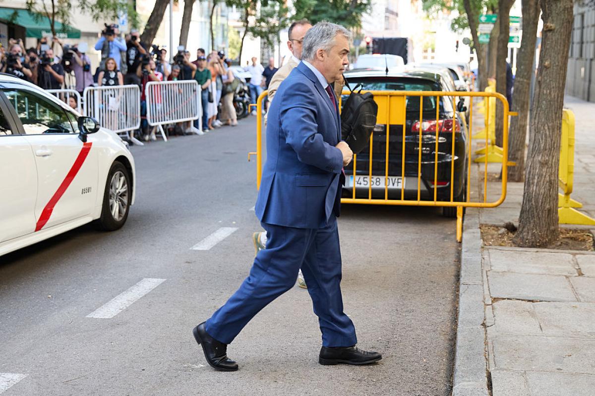 El exsecretario de Organización del PSOE Santos Cerdán