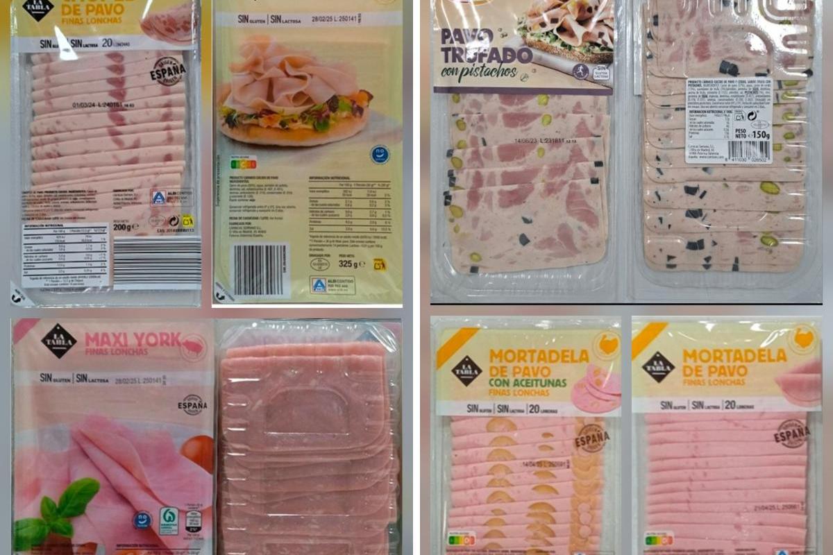 La AESAN alerta por presencia de Listeria monocytogenes en productos cárnicos.