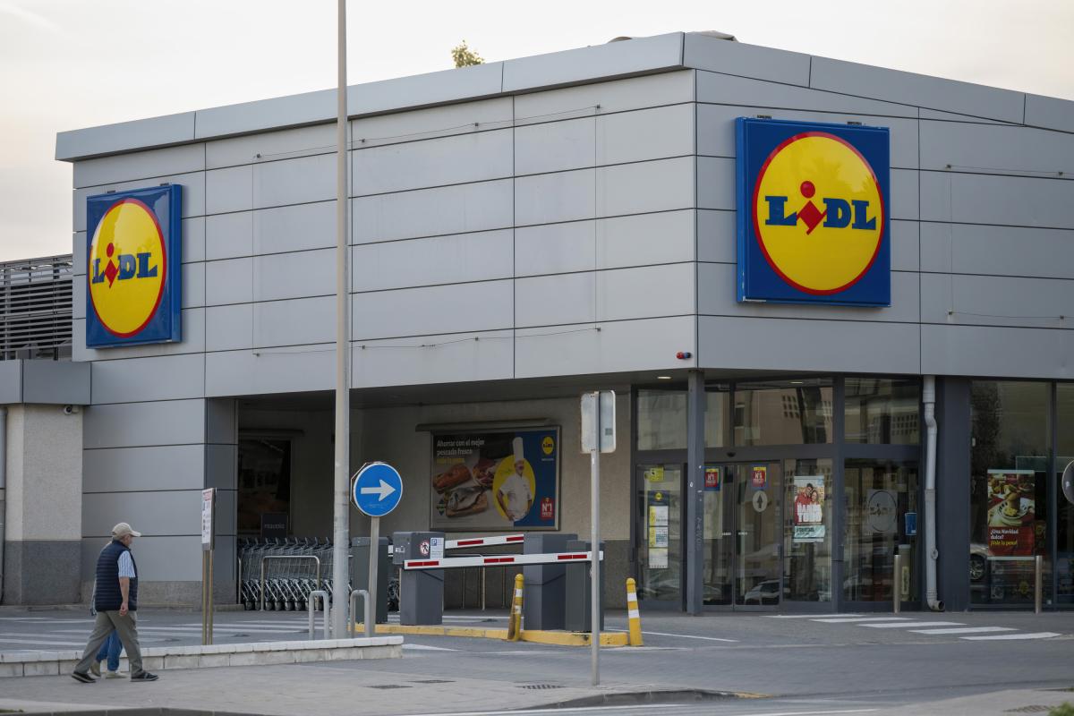Una imagen de un supermercado de Lidl.