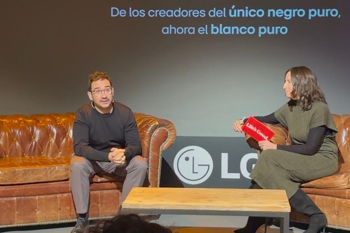 Juan Antonio Bayona, en la charla que ha ofrecido en un evento de LG al que ha accedido El HuffPost.