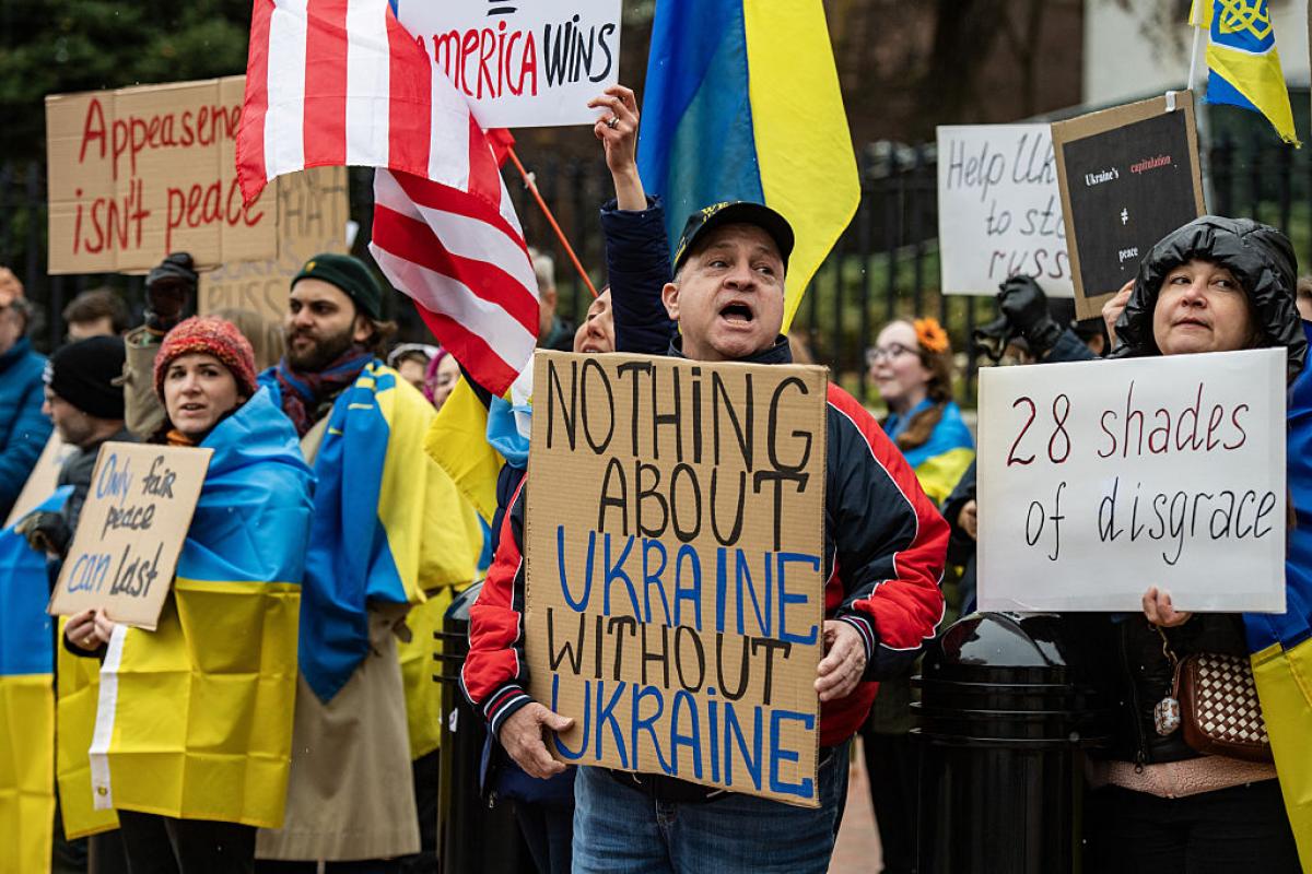 Manifestaciones proucranianas en varios rincones del mundo este fin de semana