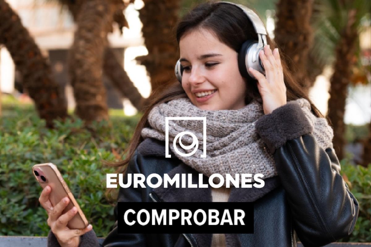 Euromillones: comprobar número de hoy martes 25 de noviembre.