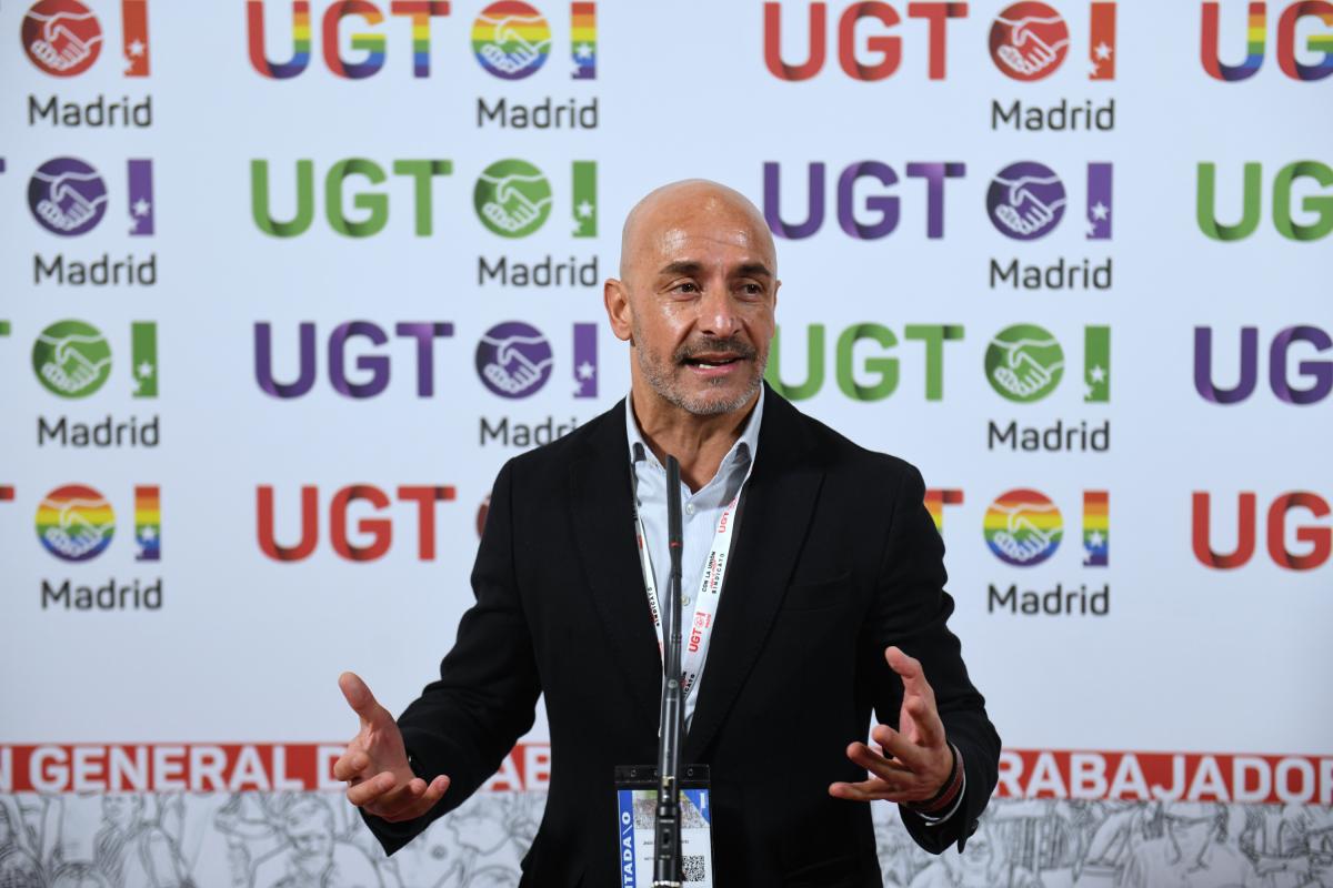 Fernando Luján, vicesecretario general de UGT