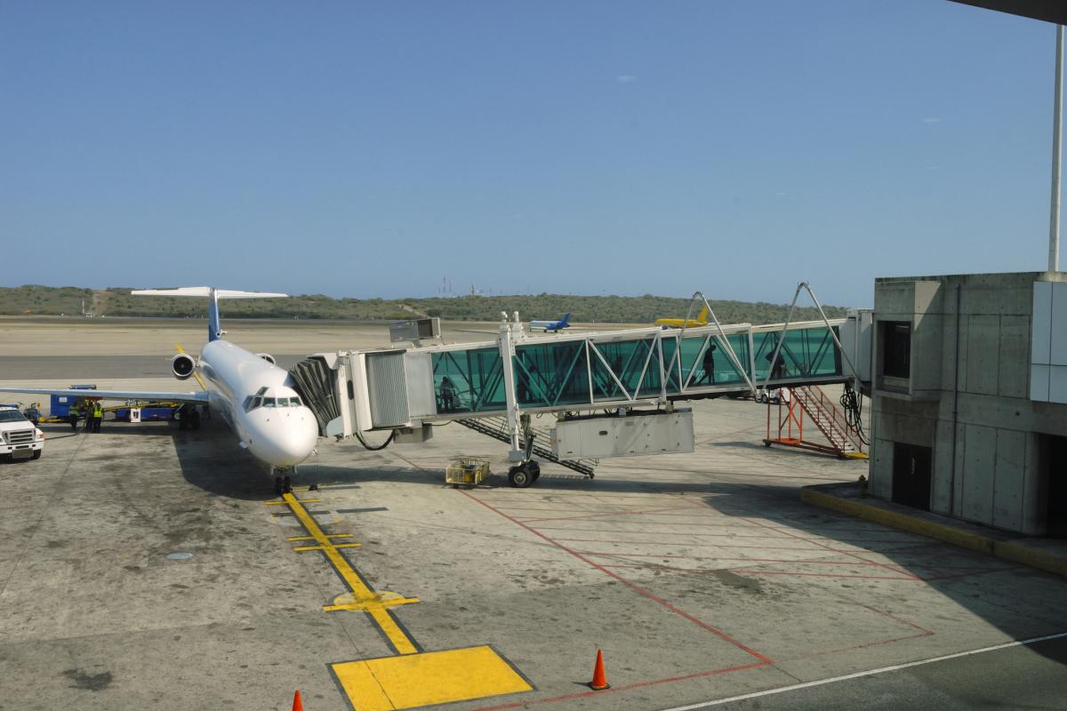 Imagen de archivo de un aeropuerto.