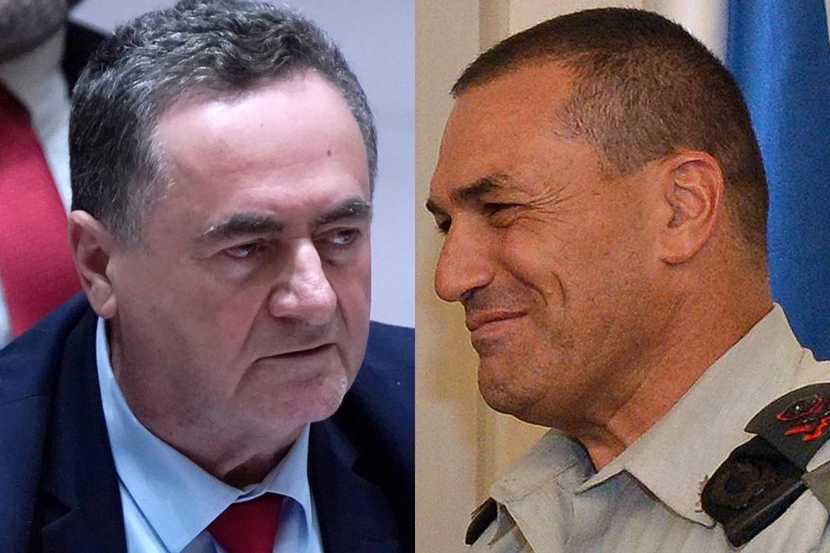 El ministro de Defensa israelí, Israel Katz, y el jefe de Estado Mayor del Ejército, Eyal Zamir, en sendas imágenes de archivo.