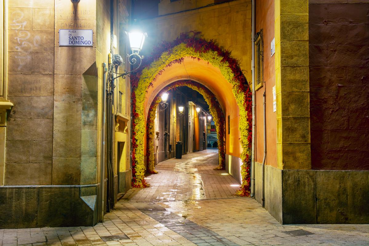 La Plaza de Santo Domingo, en Murcia.