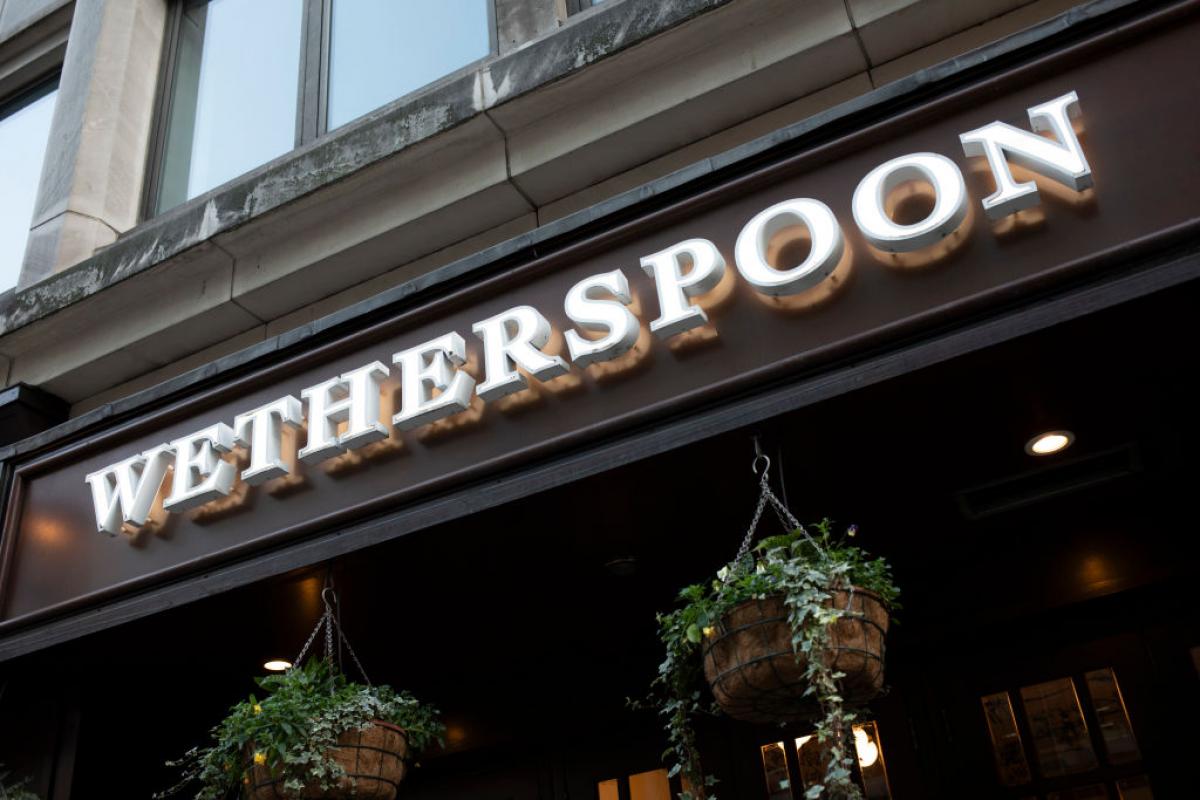 Un pub de Wetherspoons en Londres.