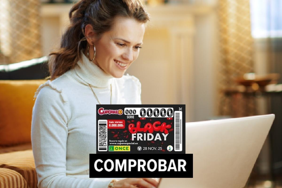 Cuponazo del Black Friday de la ONCE 2025 en directo.