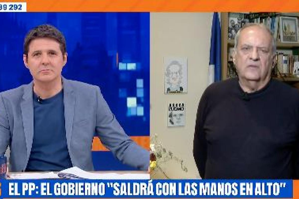 Javier Aroca en el programa 'Malas Lenguas', de RTVE.