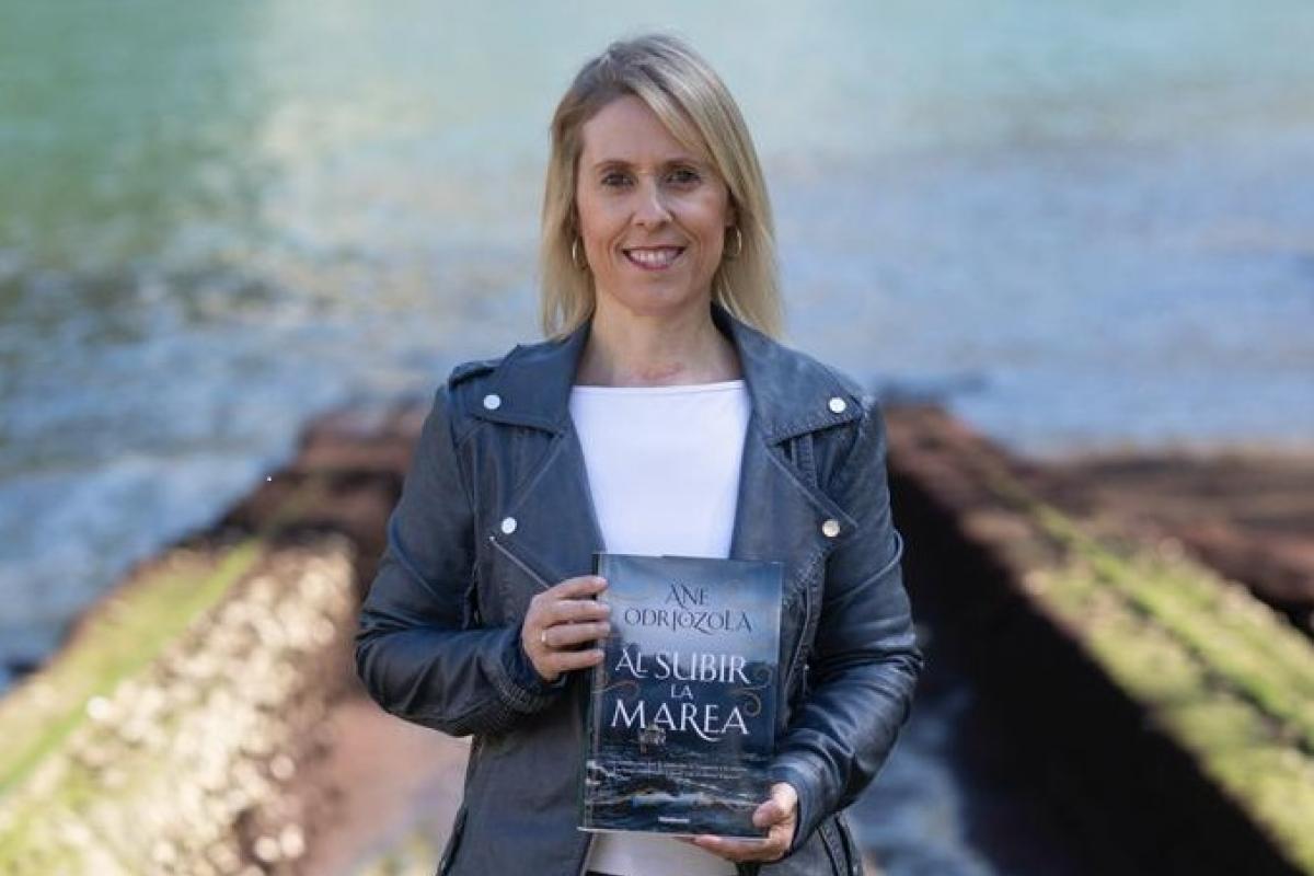 Ane Odriazola, autora de 'Al subir la marea'