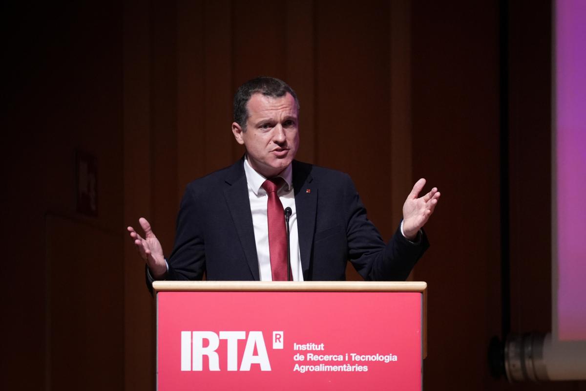 El conseller de Agricultura, Ganadería, Pesca y Alimentación, Òscar Ordeig