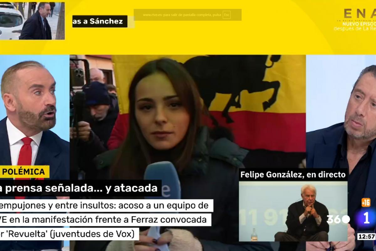 El colaborador Euprepio Padula da su opinión en TVE