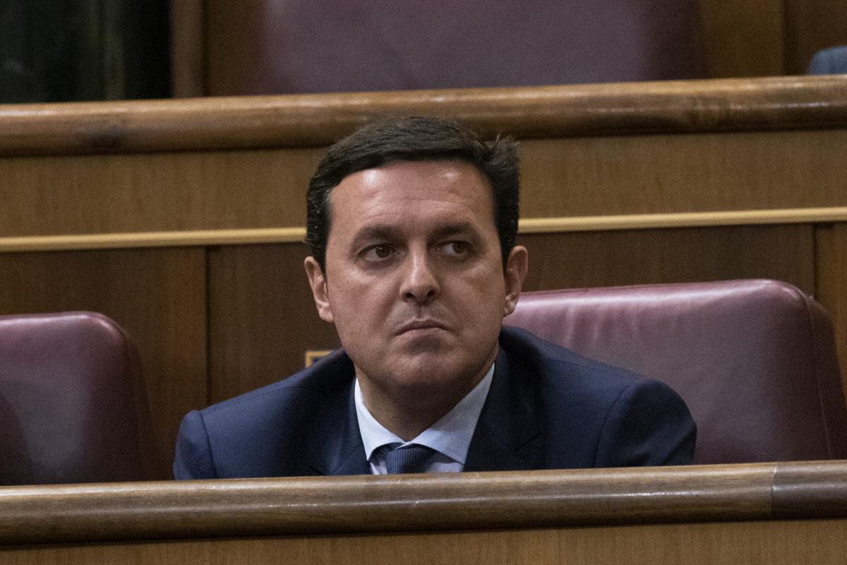 Imagen de archivo de Javier Aureliano García, expresidente de la Diputación de Almería y exlíder provincial del Partido Popular, en 2019.