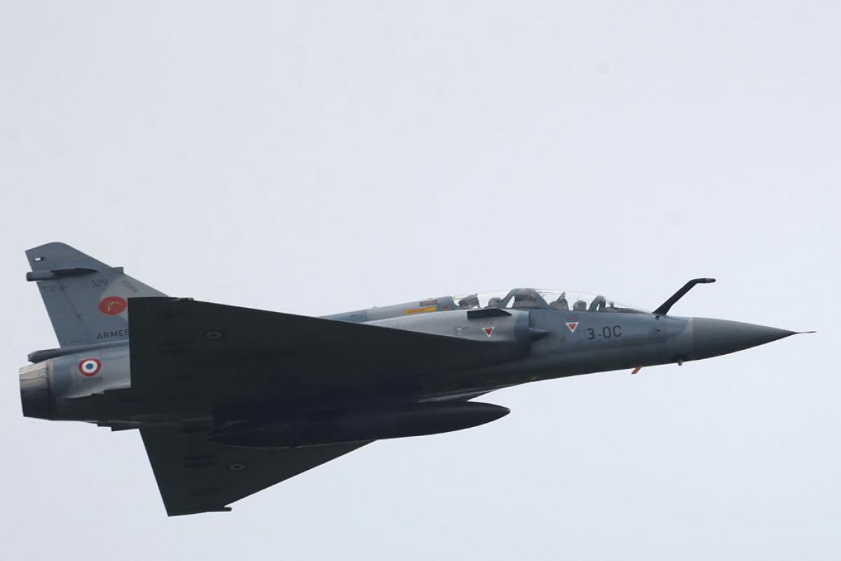 El caza francés Mirage 2000, en una imagen de archivo