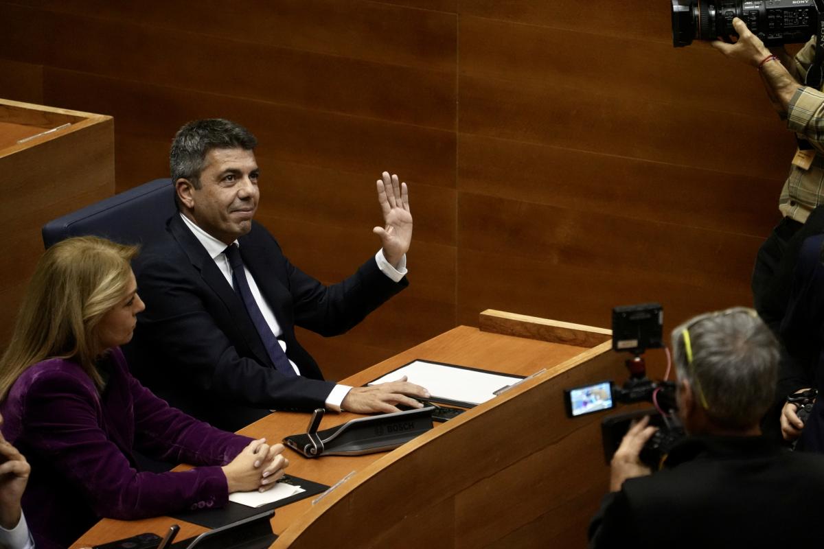 El expresident de la Generalitat Valenciana, Carlos Mazón.