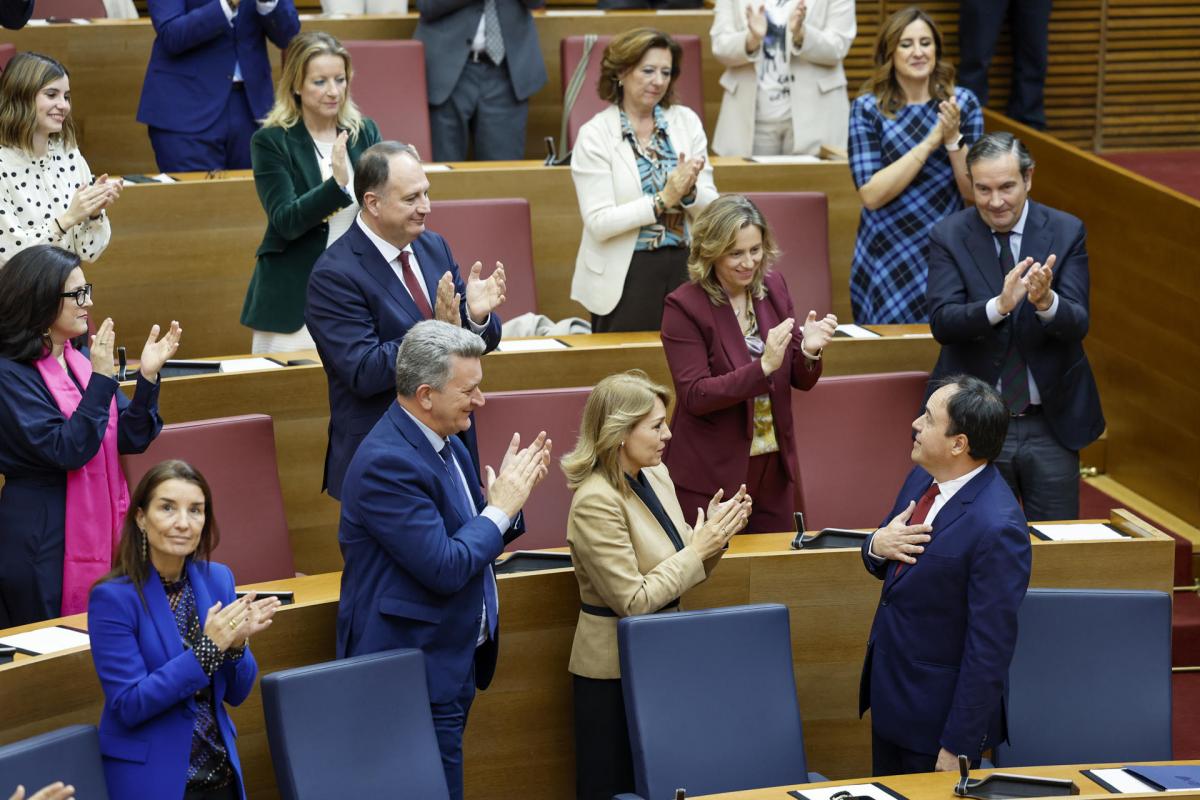 El nuevo president de la Generalitat, Juanfran Pérez Llorca.