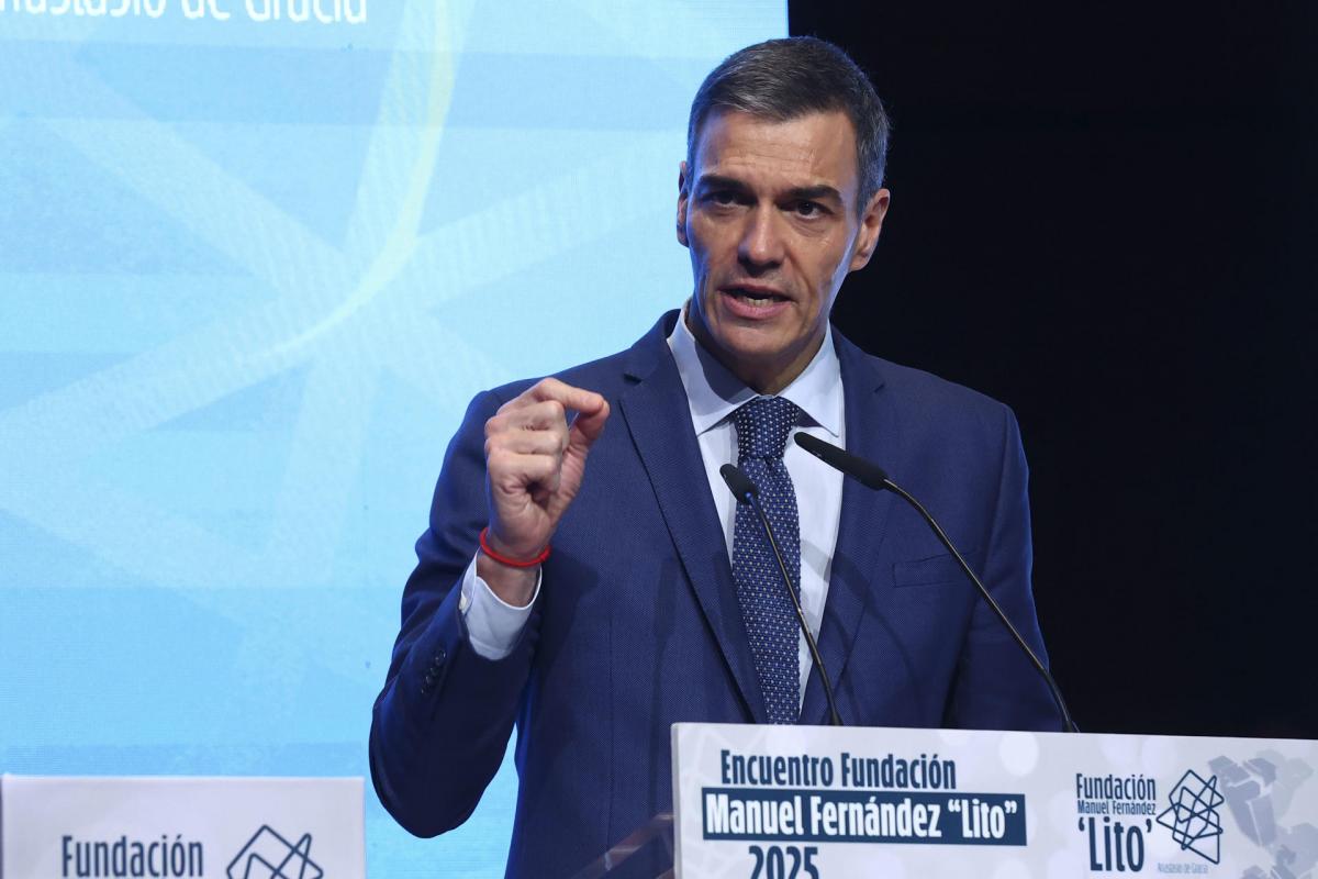 El presidente del Gobierno, Pedro Sánchez