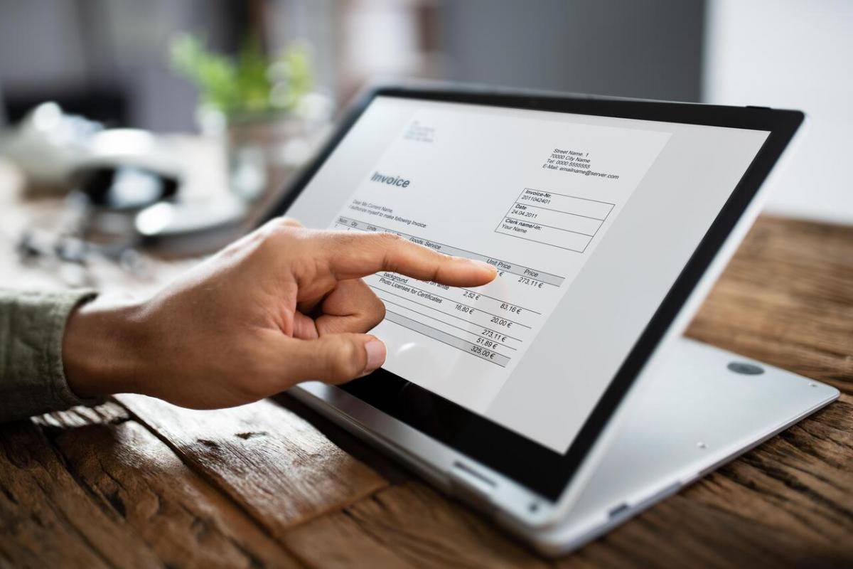 Factura electrónica para autónomos.