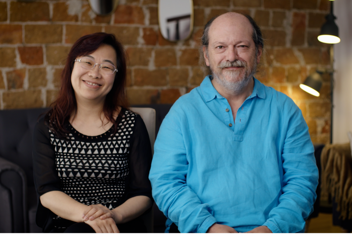 Gabriel Loidi y Chen Manchun.