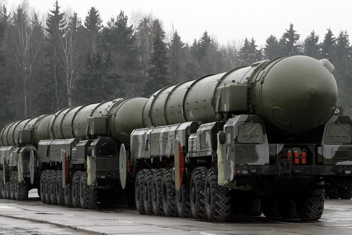 Imagen misil intercontinental ruso