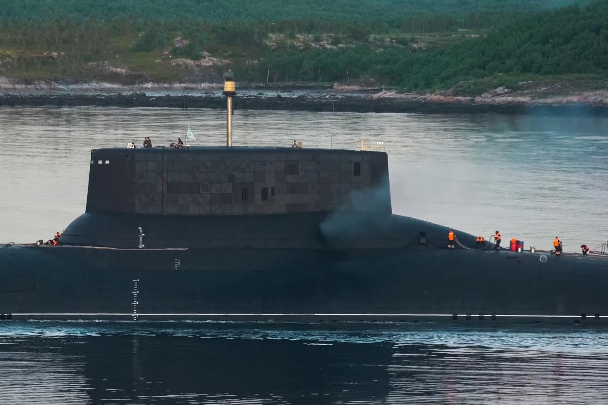Un submarino nuclear ruso