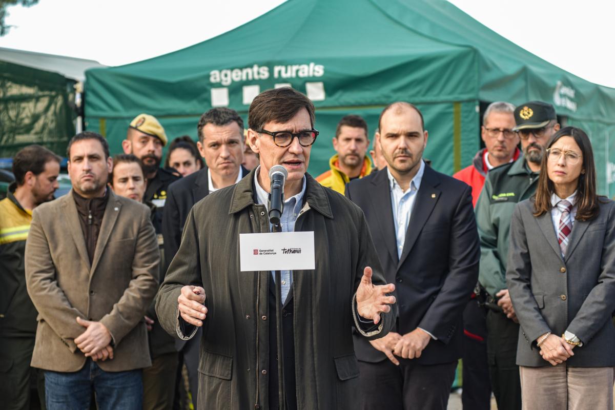 El president de la Generalitat de Catalunya, Salvador Illa.