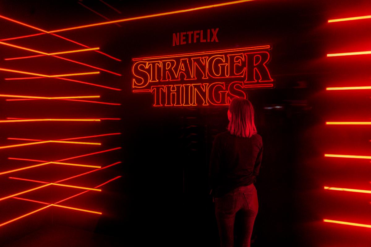 Activación de Stranger Things en España.