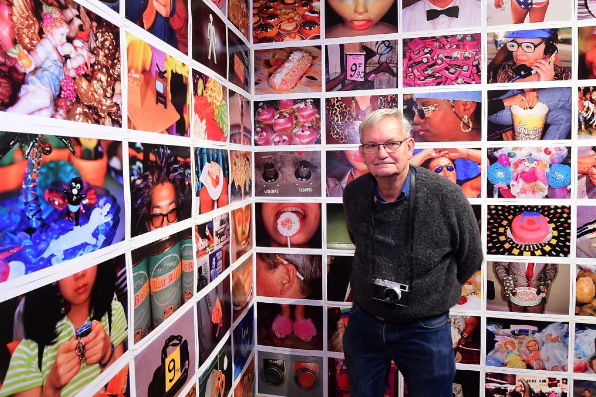 Martin Parr, retratado en diciembre de 2024.