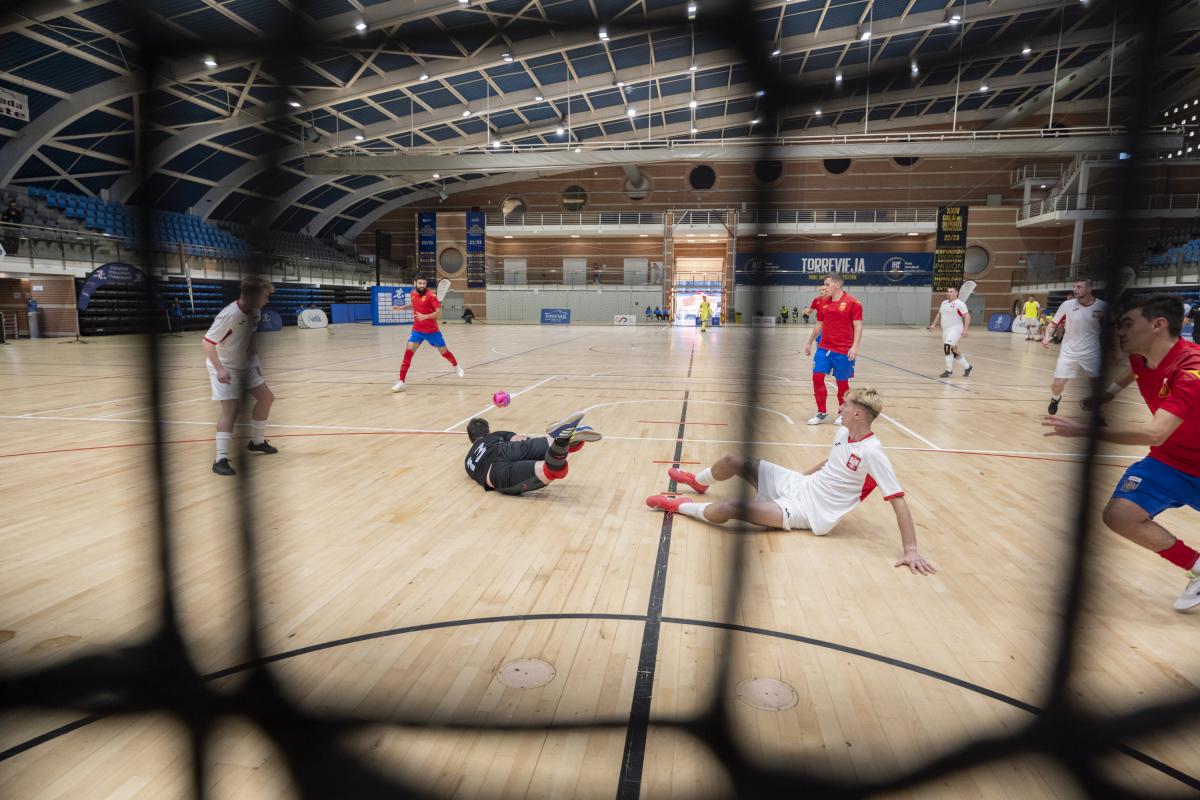 Uno de los momentos de España en el Mundial de Torrevieja